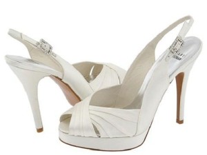 best cheap white wedding shoes