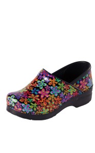 unique dansko professional flower power